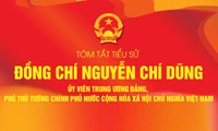 TÓM TẮT TIỂU SỬ ĐỒNG CHÍ NGUYỄN CHÍ DŨNG - PHÓ THỦ TƯỚNG CHÍNH PHỦ NHIỆM KỲ 2021 - 2026