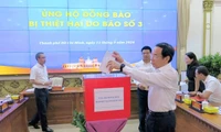 TP. Hồ Chí Minh ủng hộ đồng bào bị thiệt hại do bão số 3