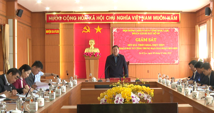 Phó Chủ tịch HĐND tỉnh Đắk Lắk Trần Phú Hùng phát biểu tại cuộc giám sát. Ảnh: K. Lê Phó Chủ tịch HĐND tỉnh Đắk Lắk Trần Phú Hùng phát biểu tại cuộc giám sát. Ảnh: K. Lê
