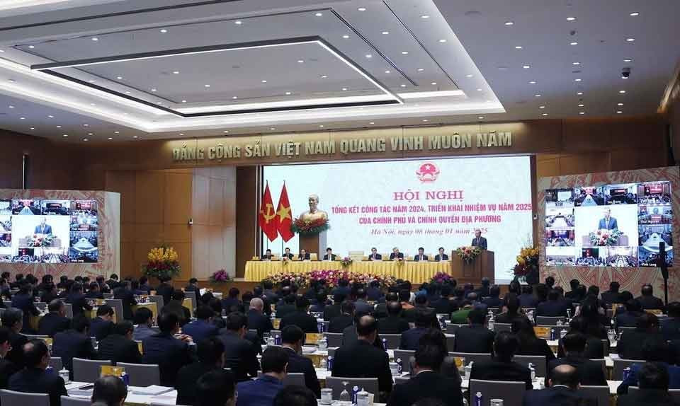Quang cảnh Hội nghị. Ảnh: Thống Nhất/TTXVN tl-a5.jpg