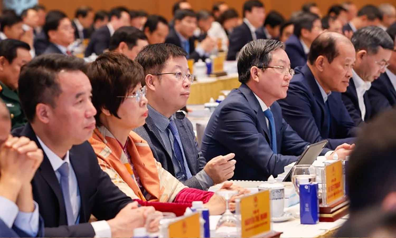 Các đại biểu tham dự Hội nghị. Ảnh: VGP/Nhật Bắc Các đại biểu tham dự Hội nghị. Ảnh: VGP/Nhật Bắc
