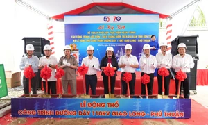 EVNSPC động thổ, ký thỏa thuận triển khai các công trình lưới điện 110kV trọng điểm tại Bến Tre