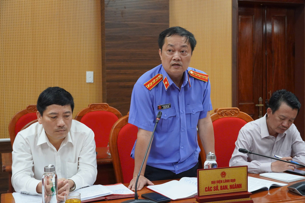 Đại diện Viện Kiểm sát tỉnh Quảng Bình đóng góp ý kiến về đề xuất bỏ hình phạt tử hình z6549086066568-75bc1e9a8535214e7e3073d0585c4409.jpg
