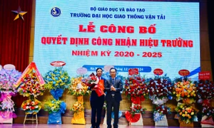 PGS.TS Nguyễn Văn Hùng được bổ nhiệm làm Hiệu trưởng Trường Đại học Giao thông Vận tải