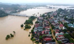 Lũ sông Hồng không ngập vào nội thành Hà Nội