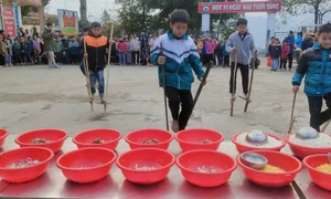 Sôi động không khí đón Tết tại các điểm trường vùng cao Hà Giang