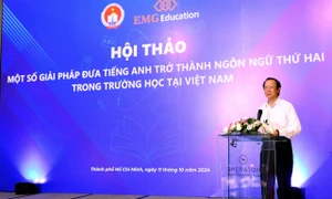 TP. Hồ Chí Minh quyết tâm từng bước đưa tiếng Anh trở thành ngôn ngữ thứ hai trong trường học