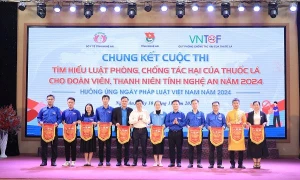 Nghệ An: Tìm hiểu về Luật Phòng, chống tác hại thuốc lá trong đoàn viên thanh niên