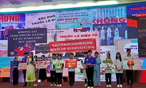 Tuổi trẻ Cà Mau hưởng ứng tích cực cuộc thi “Tìm hiểu tác hại của thuốc lá và thuốc lá điện tử”