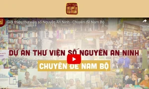 Thư viện số Nguyễn An Ninh. Ảnh: HH