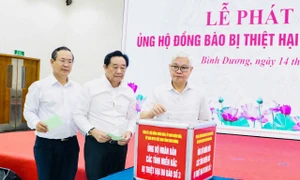 Bình Dương vận động được thêm gần 45 tỷ đồng ủng hộ người dân miền Bắc bị ảnh hưởng bão lũ