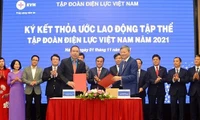 Ký kết Thỏa ước lao động tập thể Tập đoàn Điện lực Việt Nam năm 2021