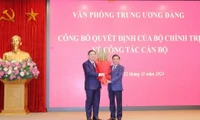 Bí thư Tỉnh ủy Nam Định Phạm Gia Túc giữ chức Phó Chánh Văn phòng Trung ương Đảng