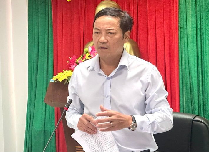 Phó Chủ tịch UBND tỉnh Đắk Nông Lê Trọng Yên phát biểu Phó Chủ tịch UBND tỉnh Đắk Nông Lê Trọng Yên phát biểu
