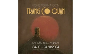 Triển lãm "Trăng cố quận" của Nguyễn Tuấn Cường