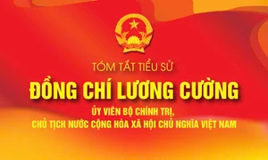 TÓM TẮT TIỂU SỬ ĐỒNG CHÍ LƯƠNG CƯỜNG - ỦY VIÊN BỘ CHÍNH TRỊ, CHỦ TỊCH NƯỚC CỘNG HÒA XÃ HỘI CHỦ NGHĨA VIỆT NAM