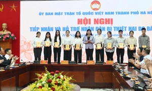 Hà Nội: Tiếp nhận ủng hộ và phân bổ hỗ trợ các địa phương khắc phục hậu quả do bão