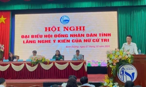 Quang cảnh hội nghị. Ảnh: Đ. PHƯƠNG