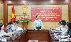 HĐND tỉnh Quảng Bình xem xét quyết định nhiệm vụ phát triển năm 2025 