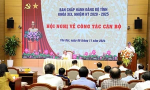 Ông Trần Huy Tuấn được bầu giữ chức Bí thư Tỉnh ủy Yên Bái