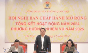 Hội nghị Ban Chấp hành mở rộng tổng kết hoạt động Công đoàn năm 2024