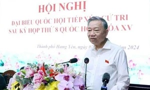 Tổng Bí thư Tô Lâm tiếp xúc cử tri Hưng Yên sau Kỳ họp thứ Tám, Quốc hội Khóa XV