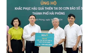 BIDV giảm lãi suất cho vay hỗ trợ khách hàng bị thiệt hại bởi cơn bão số 3