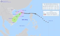 Bão số 7 (Yinxing) suy yếu thành áp thấp nhiệt đới trên vùng biển Quảng Trị - Quảng Ngãi