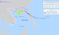 Bão Toraji suy yếu dần trên khu vực Bắc Biển Đông