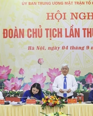 Hội nghị Đoàn Chủ tịch Ủy ban Trung ương Mặt trận Tổ quốc Việt Nam lần thứ 20