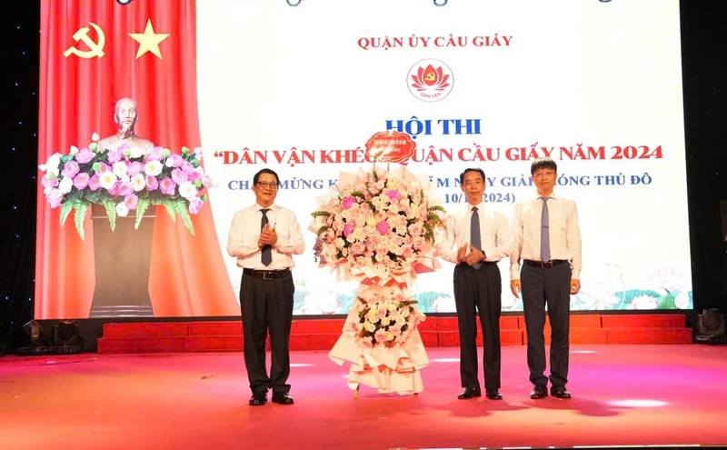 Phong trào thi đua “Dân vận khéo” trên địa bàn quận Cầu Giấy đạt nhiều kết quả nổi bật 