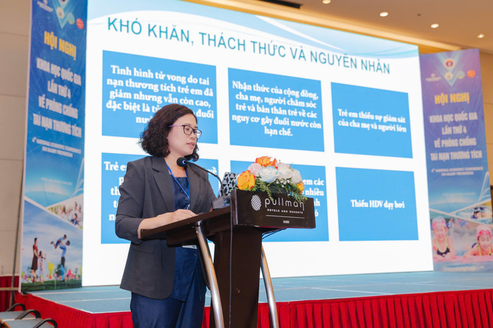 Trưởng phòng Chăm sóc trẻ em, Cục trẻ em, Bộ Lao động - Thương binh và Xã hội Châu Thị Minh Anh. Ảnh: Trần Khánh 5dfab9e662fddaa383ec-4884-5183.jpg