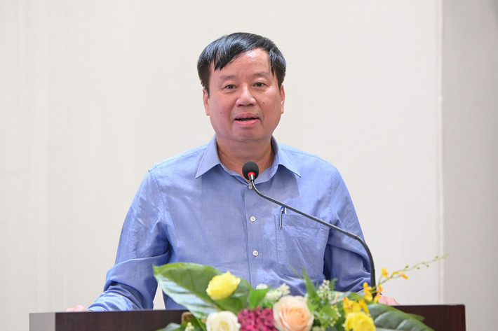 Viện trưởng Viện Quy hoạch Thủy lợi Đỗ Văn Thành cho biết nhiều đập, hồ chứa đang xuống cấp, hư hỏng. a390b34ed49f6fc1368e.jpg