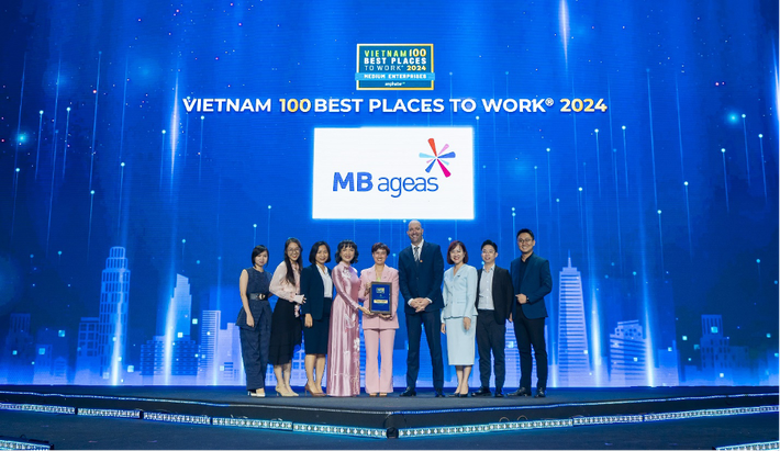 MB Ageas Life được vinh danh tại Lễ trao giải Nơi Làm Việc Tốt Nhất Việt Nam 2024 picture1.png