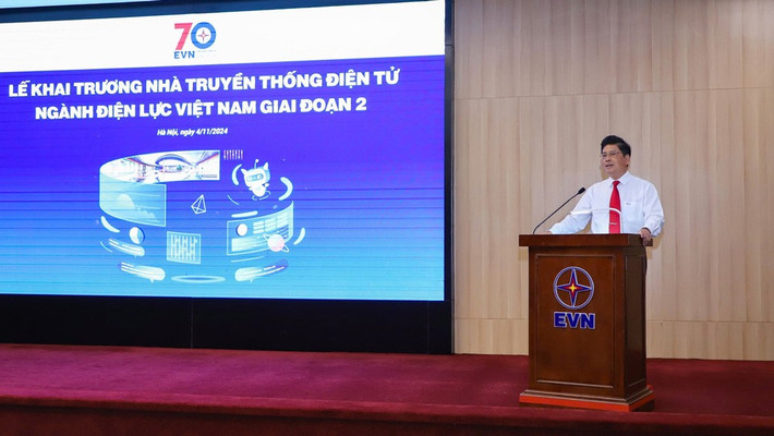 Phó Tổng giám đốc EVN Võ Quang Lâm phát biểu 4112024-mrvoquanglam.jpg