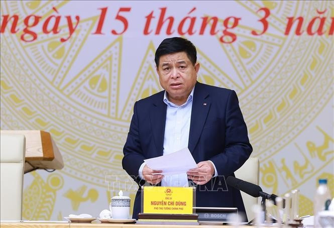 Phó Thủ tướng Nguyễn Chí Dũng chủ trì phiên họp. Ảnh: Dương Giang/TTXVN Phó Thủ tướng Nguyễn Chí Dũng chủ trì phiên họp. Ảnh: Dương Giang/TTXVN