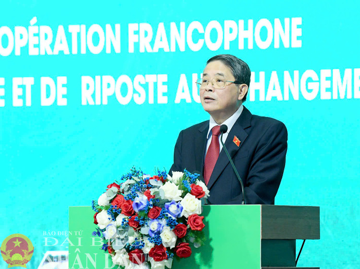 Phó Chủ tịch Quốc hội Nguyễn Đức Hải – Trưởng Ban Tổ chức Hội nghị Ban Chấp hành APF phát biểu bế mạc Diễn đàn. Ảnh: Lâm Hiển dbnd_bl_z6250518423623-ab2f427ed8484c7849f76702fecf3d6d.jpg