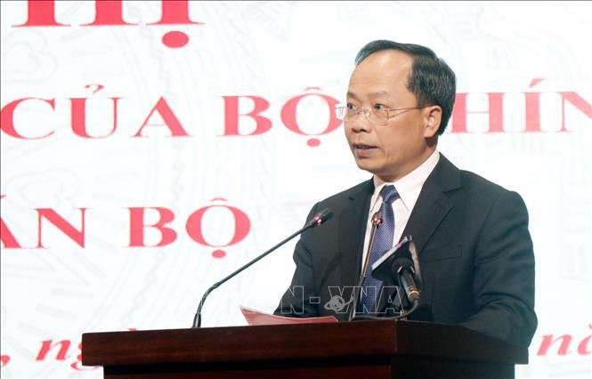 Bí thư Tỉnh ủy Hà Tĩnh Nguyễn Duy Lâm phát biểu nhận nhiệm vụ Bí thư Tỉnh ủy Hà Tĩnh Nguyễn Duy Lâm phát biểu nhận nhiệm vụ