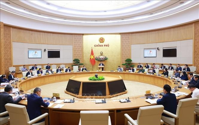 Phiên họp Chính phủ chuyên đề về xây dựng pháp luật tháng 3.2025. Ảnh: Dương Giang/TTXVN Phiên họp Chính phủ chuyên đề về xây dựng pháp luật tháng 3.2025. Ảnh: Dương Giang/TTXVN