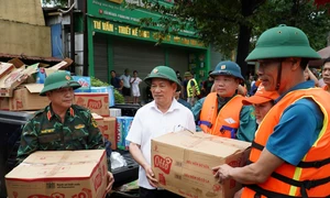 Phó Thủ tướng Chính phủ Hồ Đức Phớc kiểm tra công tác phòng, chống thiên tai tại Thái Nguyên