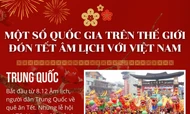 Một số quốc gia trên thế giới đón Tết Âm lịch với Việt Nam