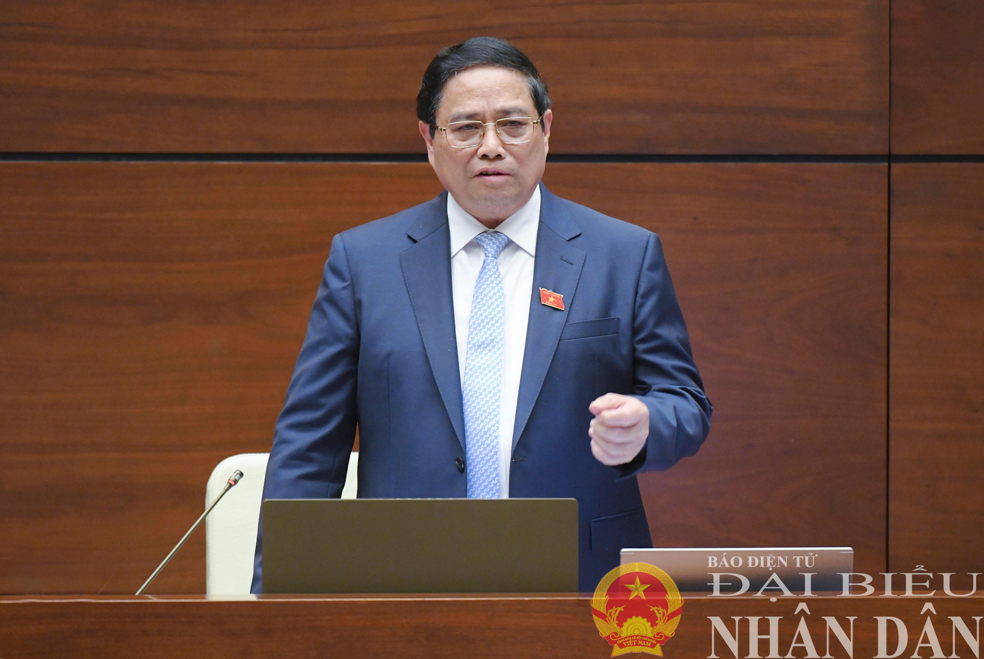 Thủ tướng Chính phủ Phạm Minh Chính phát biểu. Ảnh: Lâm Hiển dbnd_br_tt1.jpg