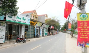 Một góc nông thôn mới huyện Mê Linh 