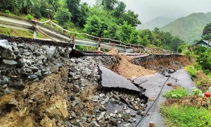 Thanh Hóa: Triển khai các biện pháp cấp bách khắc phục hậu quả sau bão số 3