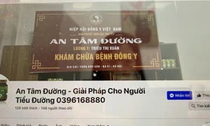 Bộ Y tế cảnh báo thực phẩm “An tâm đường” quảng cáo gây hiểu nhầm như thuốc chữa bệnh