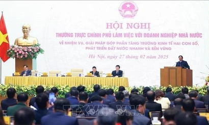 Hội nghị Thường trực Chính phủ làm việc với doanh nghiệp nhà nước