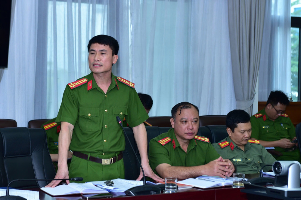 Đại biểu phát biểu tại hội nghị. Ảnh: Nguyễn Hạnh img-1841.jpg