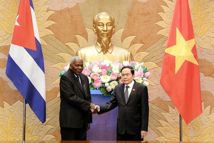 Chủ tịch Quốc hội Trần Thanh Mẫn và Chủ tịch Quốc hội Chính quyền Nhân dân Cuba Esteban Lazo Hernandez tại Nhà Quốc hội, chiều 24.7.2024 img-9492.jpg