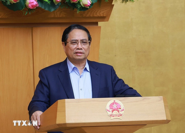 Thủ tướng Phạm Minh Chính chủ trì Phiên họp Chính phủ chuyên đề về xây dựng pháp luật tháng 3.2025. Ảnh: Dương Giang/TTXVN Thủ tướng Phạm Minh Chính chủ trì Phiên họp Chính phủ chuyên đề về xây dựng pháp luật tháng 3.2025. Ảnh: Dương Giang/TTXVN