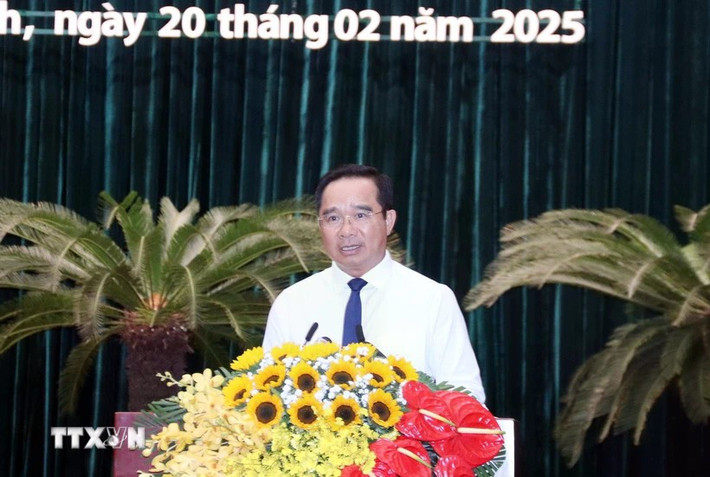 Chủ tịch UBND Thành phố Hồ Chí Minh Nguyễn Văn Được. Ảnh: Xuân Khu/TTXVN Chủ tịch UBND Thành phố Hồ Chí Minh Nguyễn Văn Được. Ảnh: Xuân Khu/TTXVN
